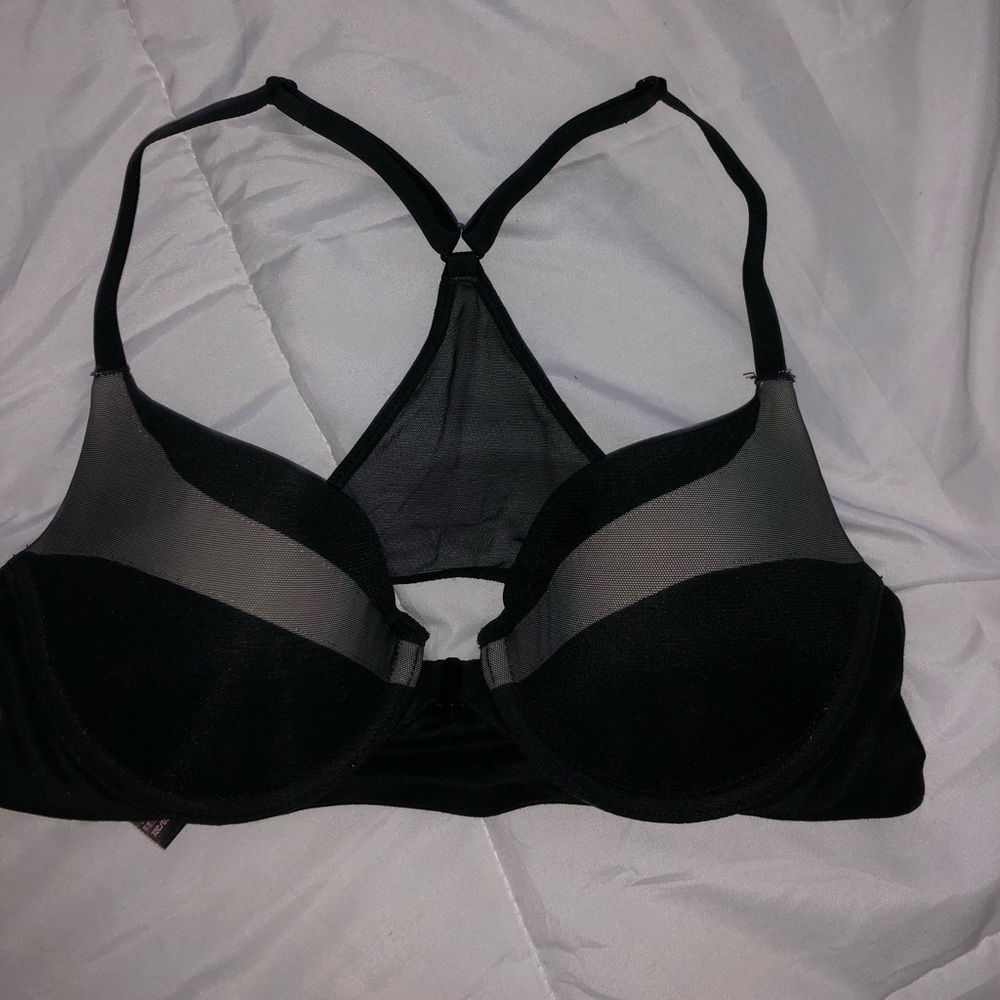 racerback / front hook victoria secret bra